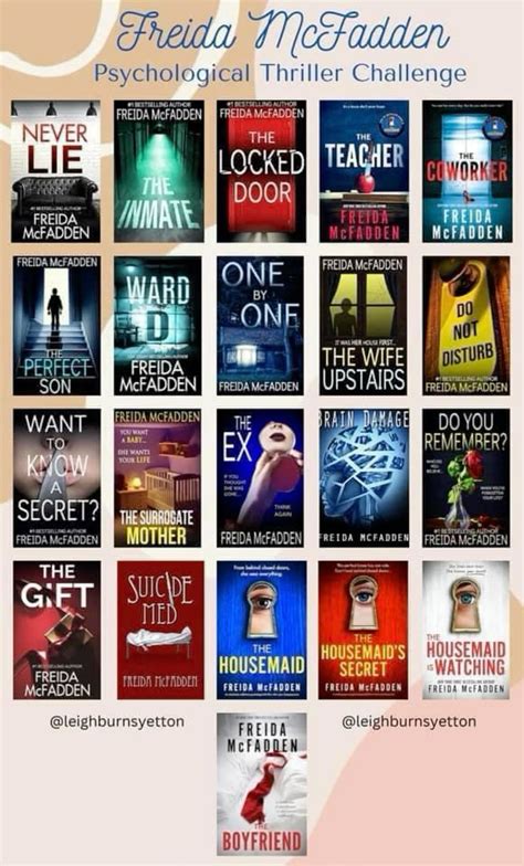 Freida mcfadden books – Artofit