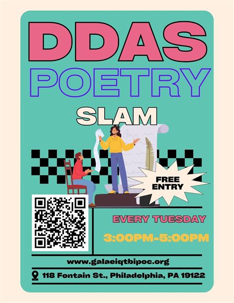DDAS Poetry Slam , 118 Fontain Street, Philadelphia, PA, United States ...