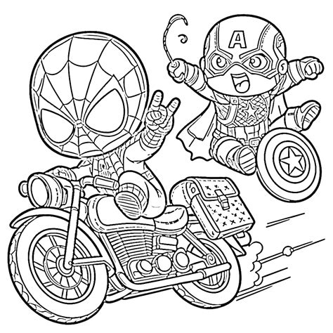 Spiderman 2 Coloring Page
