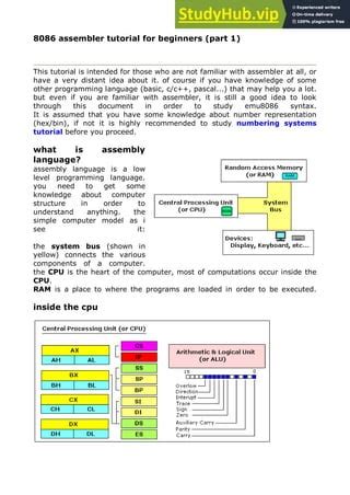 Image result for Assembler Tutorial