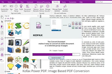 Kofax PDF Converter 的图像结果