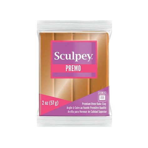 Polyform Sculpey Polyform Premo Accents Polymer Clay (Gold, 2-oz ...
