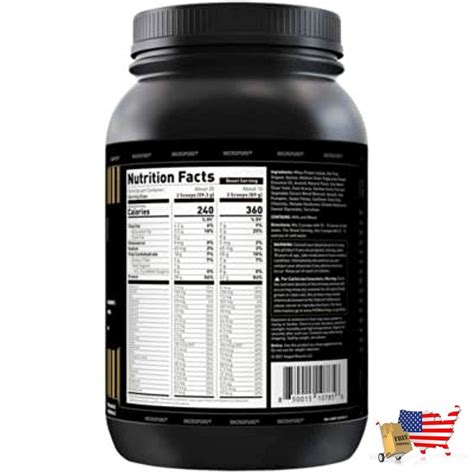 Buy Kaged Muscle Clean Meal Meal Replacement Shake With Whey Protein ...