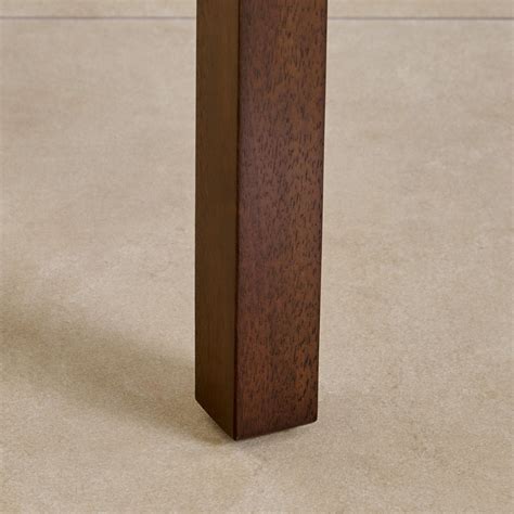 Buy Helios Lia Solid Wood 6-Seater Dining Table - Brown from Helios by ...