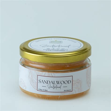 Sandalwood – SCENTSATIONAL CANDLES