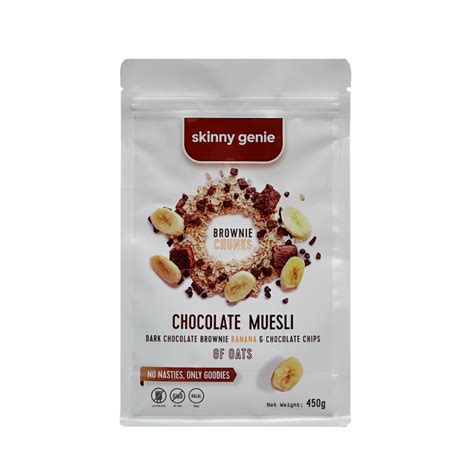 Skinny Genie - Chocolate Muesli Breakfast Cereal 450g | Al Marsa Gourmet