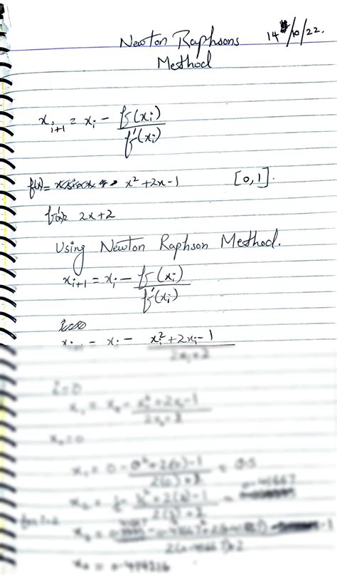 Image result for Newton-Raphson Method Problems and Solutions