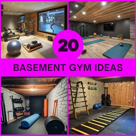 20 Inspiring Basement Gym Ideas for Your Home Fitness Journey