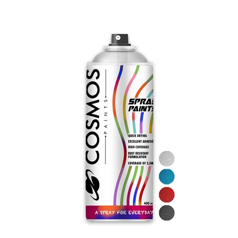 Buy COSMOS PAINTS Premium Metallics Spray Online – Cosmos Paints India