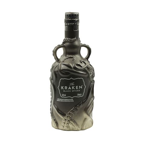 The Kraken Black Spiced Rum Limited Ceramic Edition 2019 0.7L (40% Vol ...