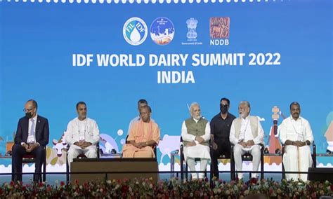 PM Modi Inaugurates World Dairy Summit 2022 in Greater Noida