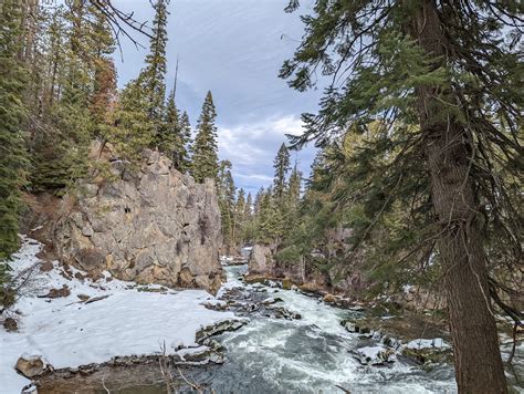 Explore Bend - Benham Falls [Winter Edition] - DriftBound