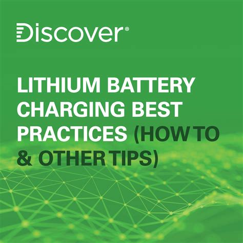 Lithium battery charging best practices (How to & other tips)