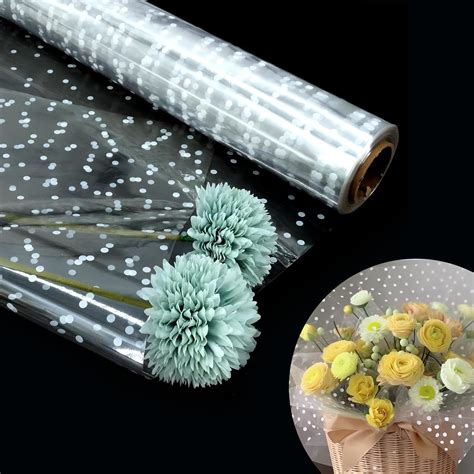Amazon.com: Woixiow Clear Wrapping Roll,Thickened Clear Wrapping Roll ...