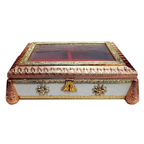 Traditional Wooden Dry Fruit Box – Transparent (Product Code 2931) at ...