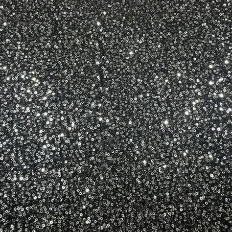 Green Color Sequins Embroidered Fabric