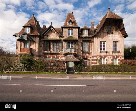 Large french house Stock Photo - Alamy