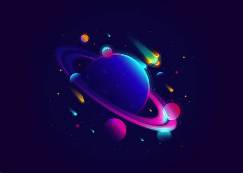 Space Illustration 的图像结果