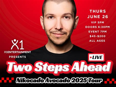 Vegasful: Two Steps Ahead Tour w/ Nikocado Avocado