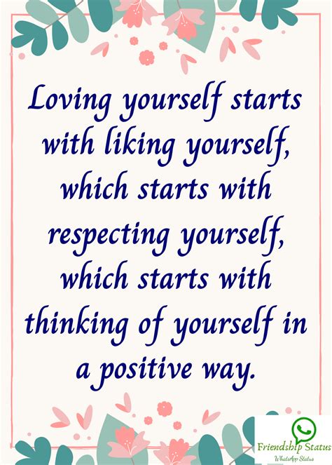 25 Best Amazing Inspirational Love Yourself Quotes