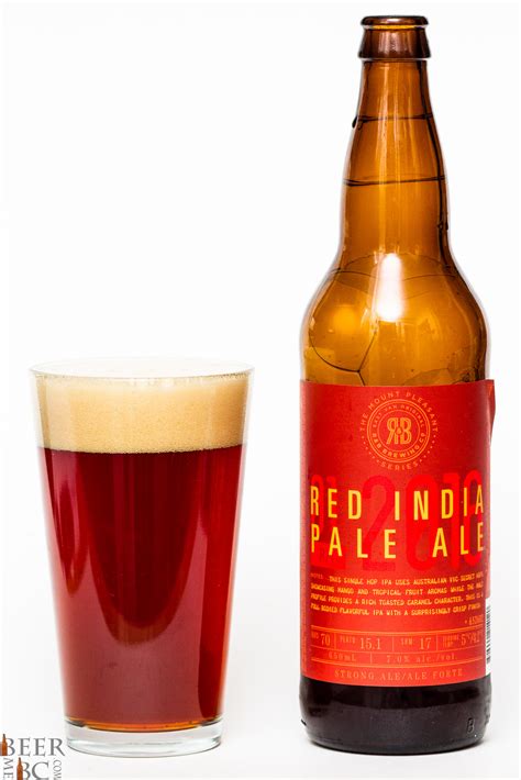 R&B Brewing Co. Red India Pale Ale | Beer Me British Columbia