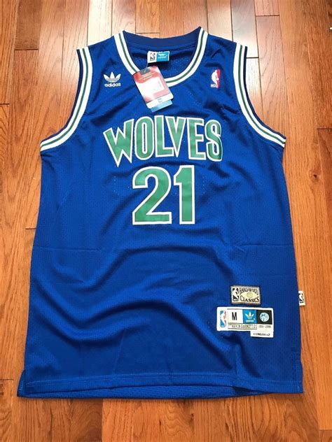 Kevin Garnett Blue Timberwolves Jersey
