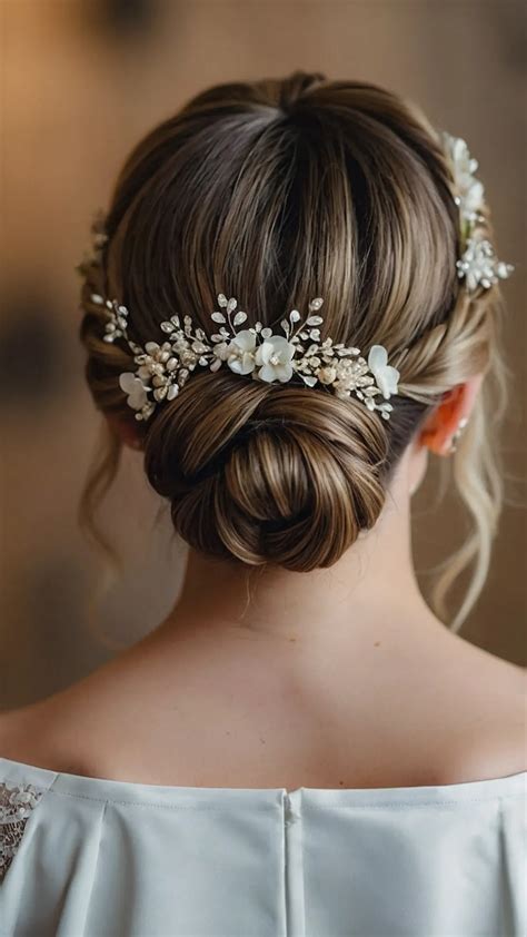 Say Yes to Stunning Bridal Floral Bun Hairstyles: 17 Ideas to Inspire ...