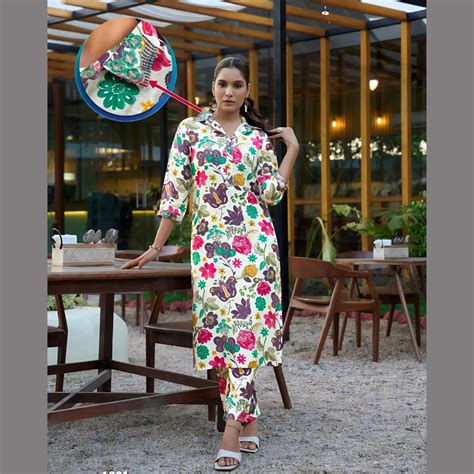 Co - Ord Set - Seema1001 – Bavis Clothing