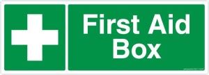 Safety Sign Store First Aid Box Emergency Sign Price in India - Buy ...