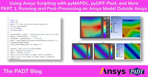 Image result for ANSYS Workbench Python Scripting