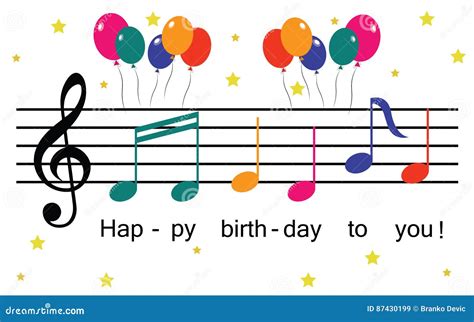 Free Printable Music Happy Birthday