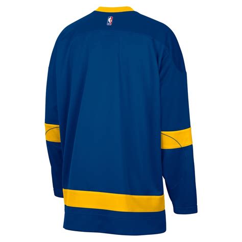 Nike - Nike Golden State Warriors Hockey Jersey 'Rush Blue' - NBA