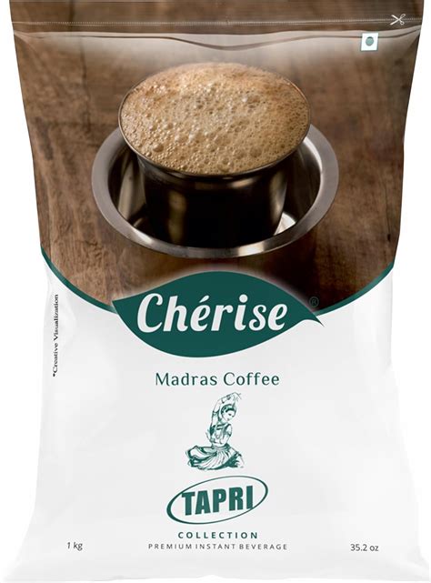Cherise Instant Coffee Premix Sachets Powder, 1kg (Pack 1) - Madras ...