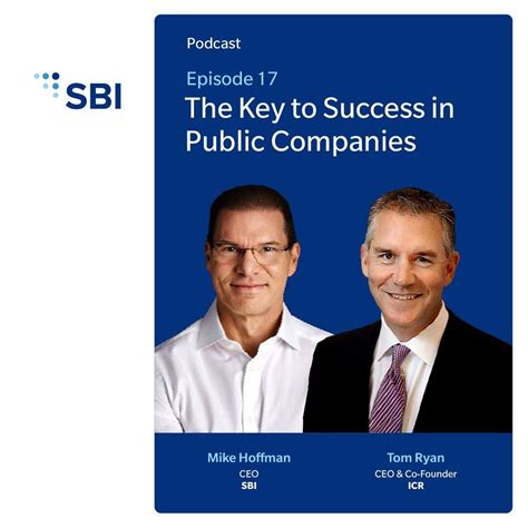 How to be successful in public companies: Michael Hoffman and Tom Ryan ...