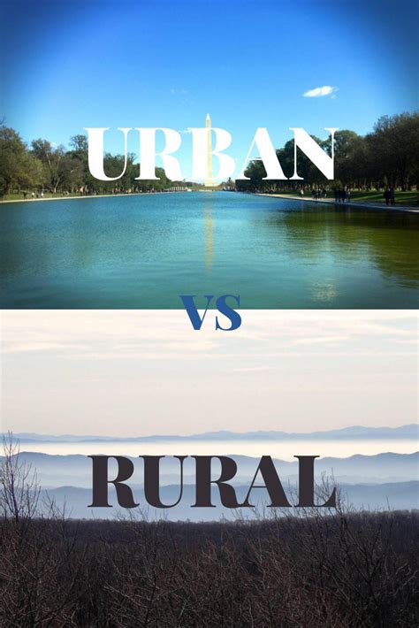 City vs Country 的图像结果