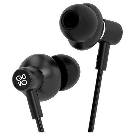 Buy Govo GOBASS 610 Wired Earphone with Super Bass, Black at Reliance ...