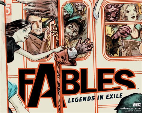 Vertigo Fables Wallpaper Fables (Variant Cover) (DC Comics / Vertigo)