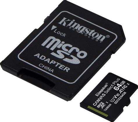 SDCS2 - 64GB: MicroSDXC-Speicherkarte 64GB, Canvas Select Plus bei ...