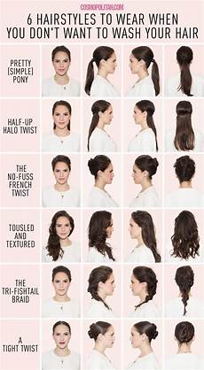 How To Style Greasy Hair Without Washing by 6 Hairstyles For When You Just Can T Wash Your Hair How To Style Greasy Hair Without Washing