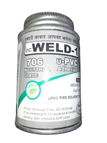 118 ml UPVC Solvent Cement 2 Piece : Amazon.in: Home Improvement