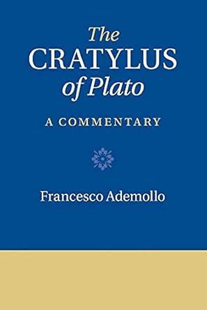 Buy The Cratylus of Plato: A Commentary Book Online at Low Prices in ...