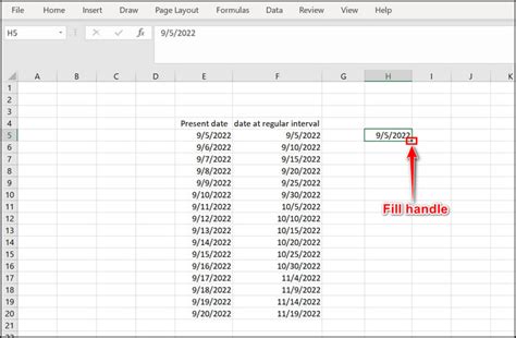 Image result for Excel AutoFill Dates