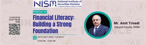Financial Literacy: Building a Strong Foundation - National Institute ...