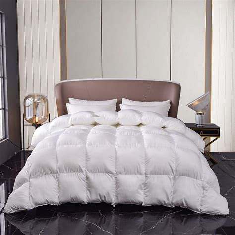 Amazon.com: MH MYLUNE HOME Down Alternative Comforter Queen Size ...