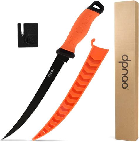 Amazon.com: DPNAO Fishing Fillet Knife, Sharp Flexible Stainless-Steel Blade 7’’-9 ...
