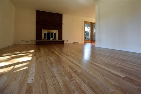 Ash Hardwood Floors - Natural + Waterbased Finish