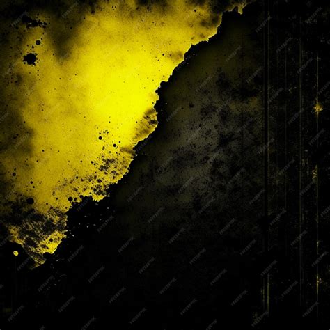 Premium Photo | Vintage grunge black and yellow concrete abstract ...