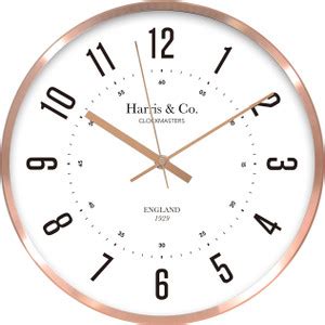 harris & Co. Analog 30 cm X 30 cm Wall Clock Price in India - Buy ...