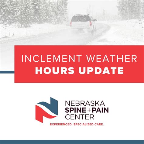 Important Update: Early Closure Due to Inclement Weather 📢 ️ For the ...