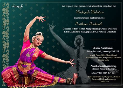 Prarthana Prashanth, Marghazi Performance Series - Natya Dance Theatre